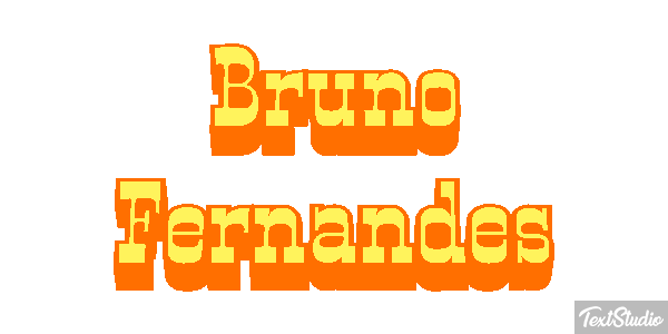 Bruno Fernandes Text effect