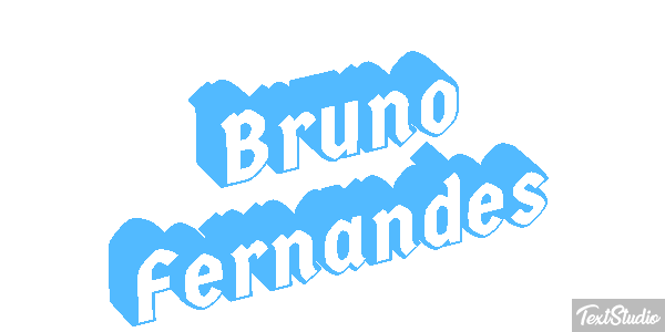 Bruno Fernandes Text effect