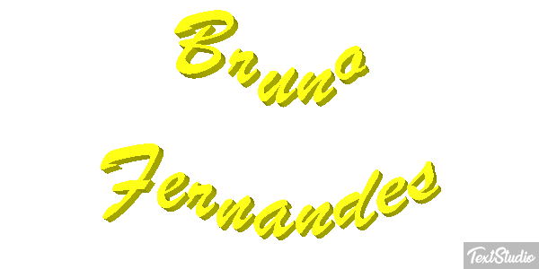 Bruno Fernandes Text effect