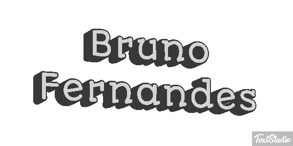 Bruno Fernandes Text effect