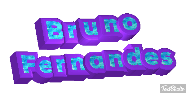 Bruno Fernandes Text effect
