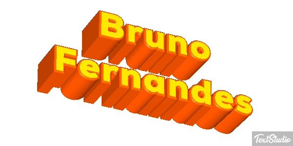 Bruno Fernandes Text effect
