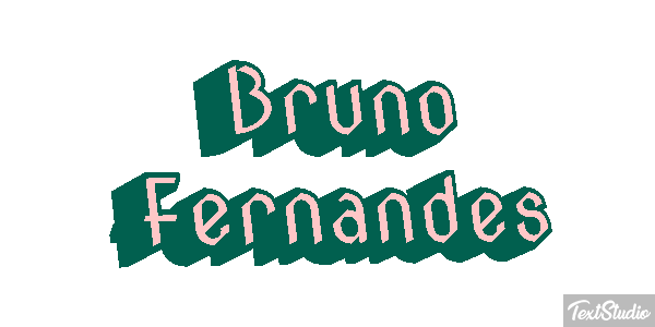 Bruno Fernandes Text effect