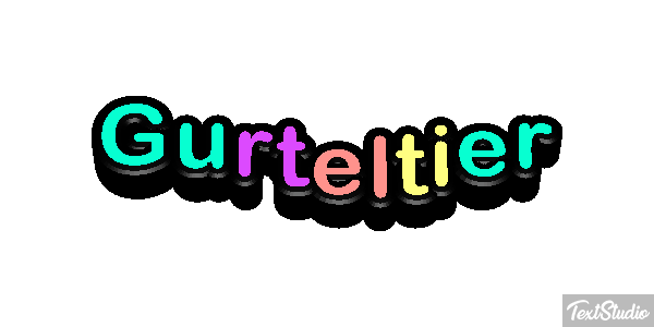 Gürteltier Effetto testo