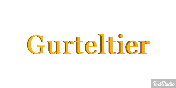 Gürteltier Effetto testo
