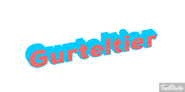 Gürteltier Effetto testo