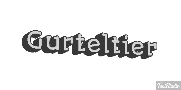 Gürteltier Effetto testo