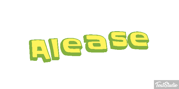 Alease Text effect