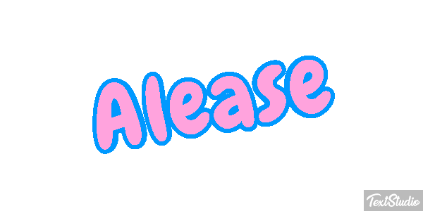 Alease Text effect