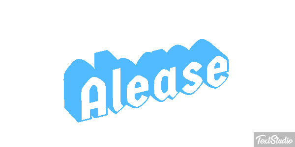 Alease Text effect