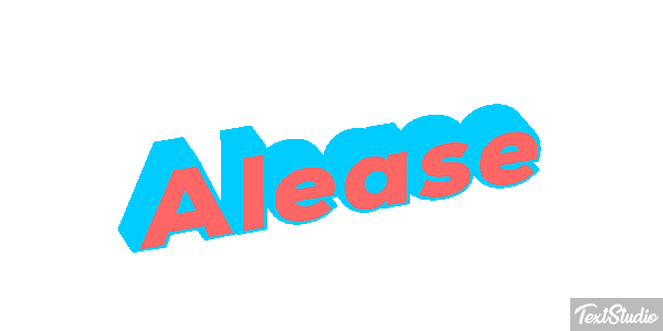 Alease Text effect