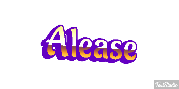 Alease Text effect
