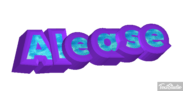 Alease Text effect