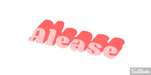 Alease Text effect