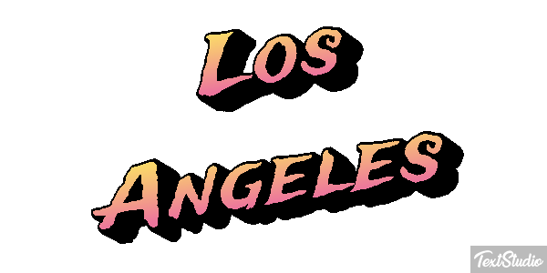 Los Angeles Efekt tekstowy
