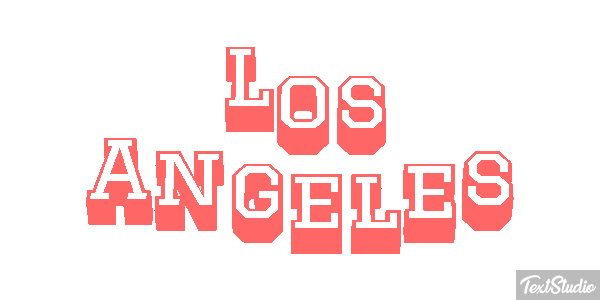 Los Angeles Efekt tekstowy