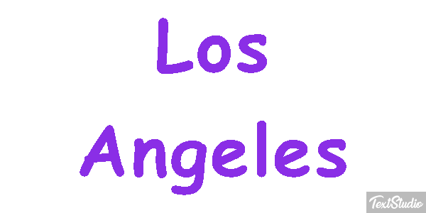 Los Angeles Efekt tekstowy