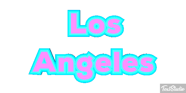 Los Angeles Efekt tekstowy
