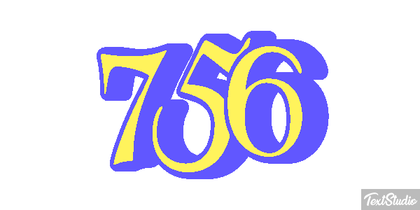 756 Text effect