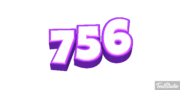 756 Text effect