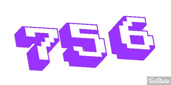 756 Text effect