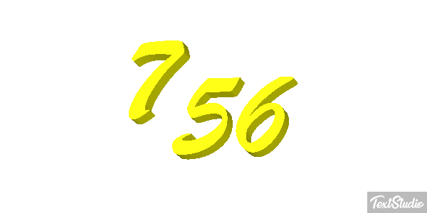 756 Text effect