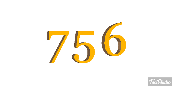 756 Text effect