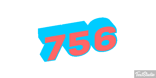 756 Text effect