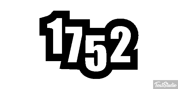 1752 Metin efekti