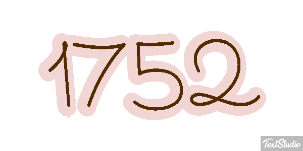 1752 Metin efekti