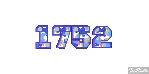 1752 Metin efekti