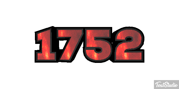 1752 Metin efekti