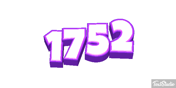 1752 Metin efekti