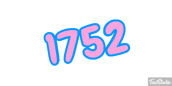 1752 Metin efekti