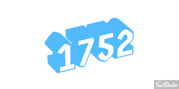 1752 Metin efekti