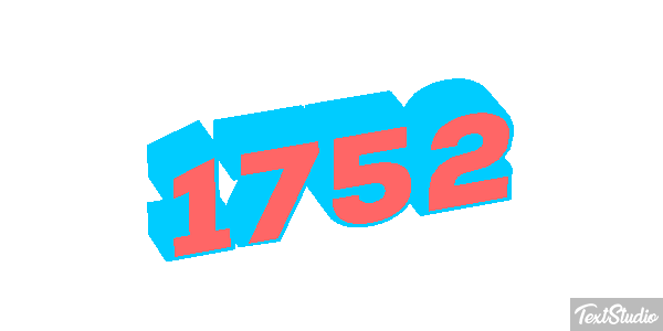 1752 Metin efekti