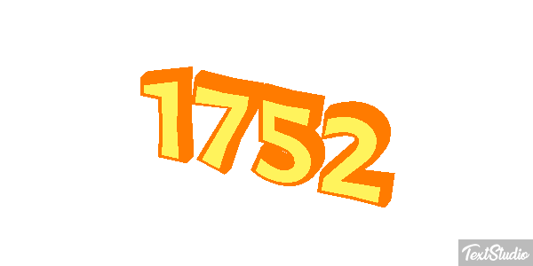 1752 Metin efekti