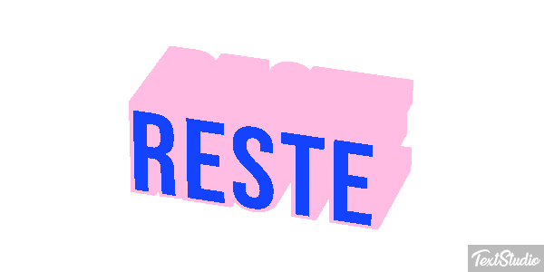 Reste Effet de texte