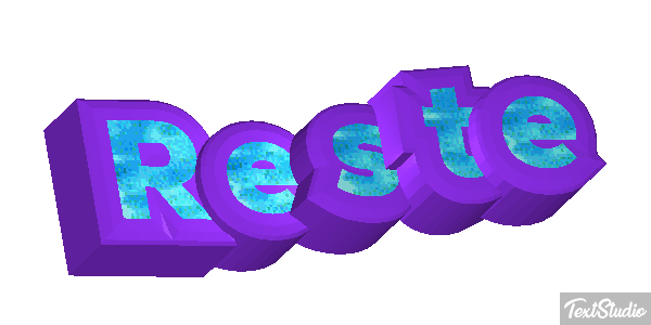 Reste Effet de texte