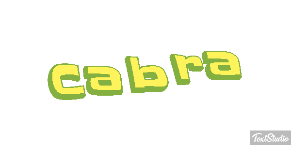 Cabra Text effect