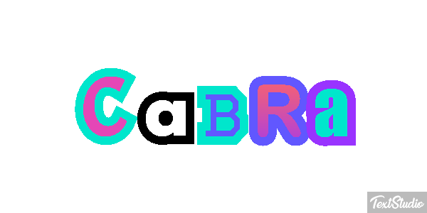 Cabra Text effect