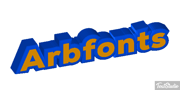 Arbfonts Efekt tekstowy
