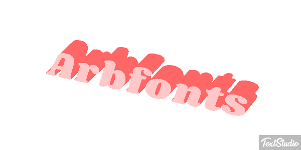 Arbfonts Efekt tekstowy