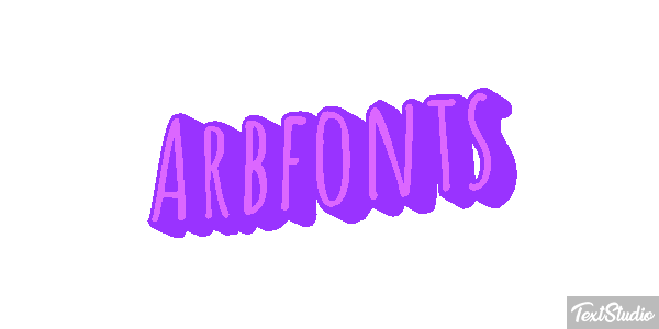 Arbfonts Efekt tekstowy