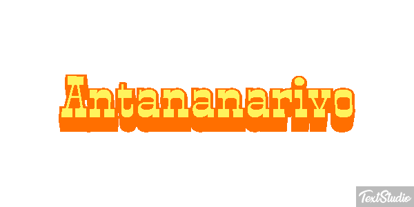Antananarivo Effetto testo