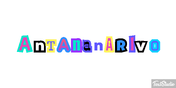 Antananarivo Effetto testo