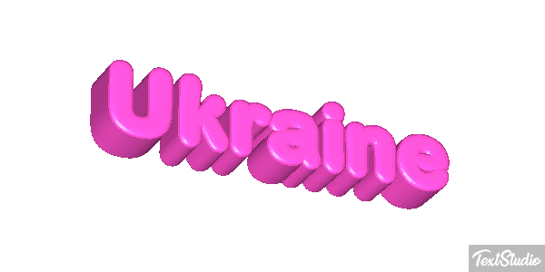 Ukraine Text effect