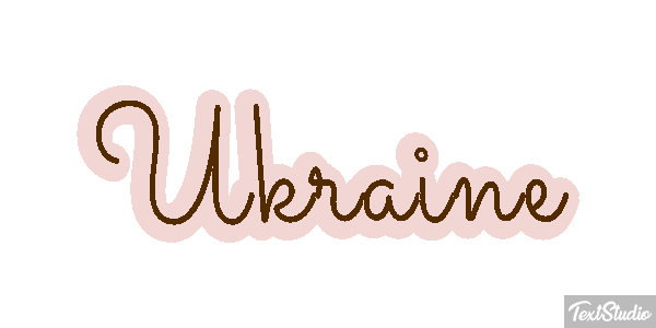 Ukraine Text effect
