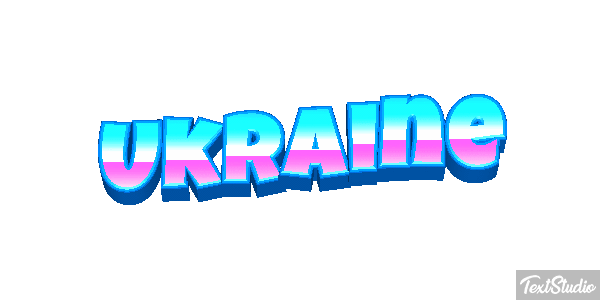Ukraine Text effect