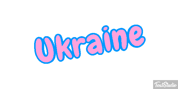 Ukraine Text effect